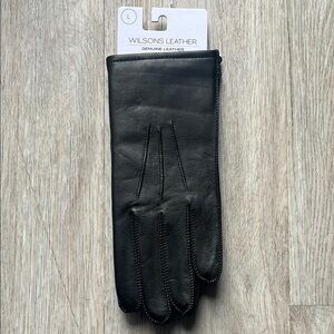 Wilsons Leather Black Classic Gloves